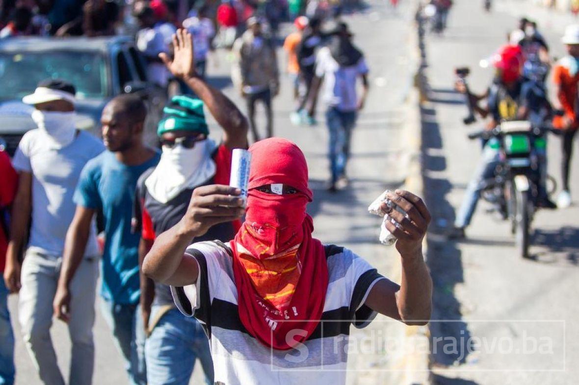 Foto: EPA-EFE/Haiti demonstracije